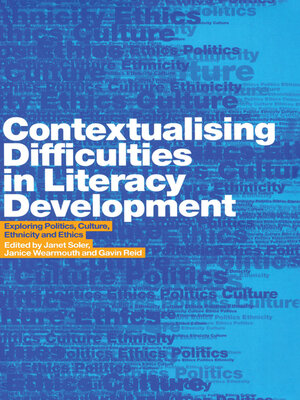 cover image of Contextualising Difficulties in Literacy Development